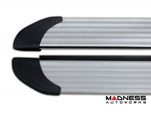 Jeep Renegade Side Steps - APA Running Boards - Silver / Aluminum (2015 - 2024)